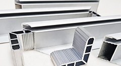 Custom Extruded Aluminum Solar Panel Frame Profile with Cut-to-Length and Machining Options